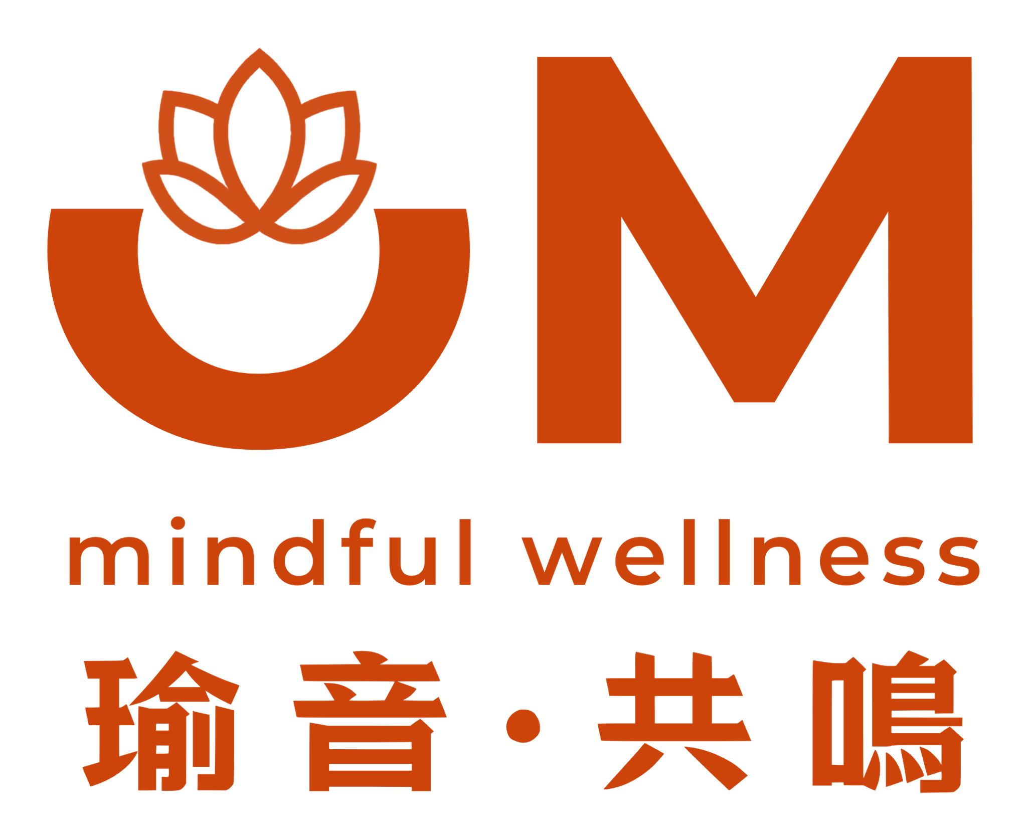 OM Mindful Wellness Resonance logo